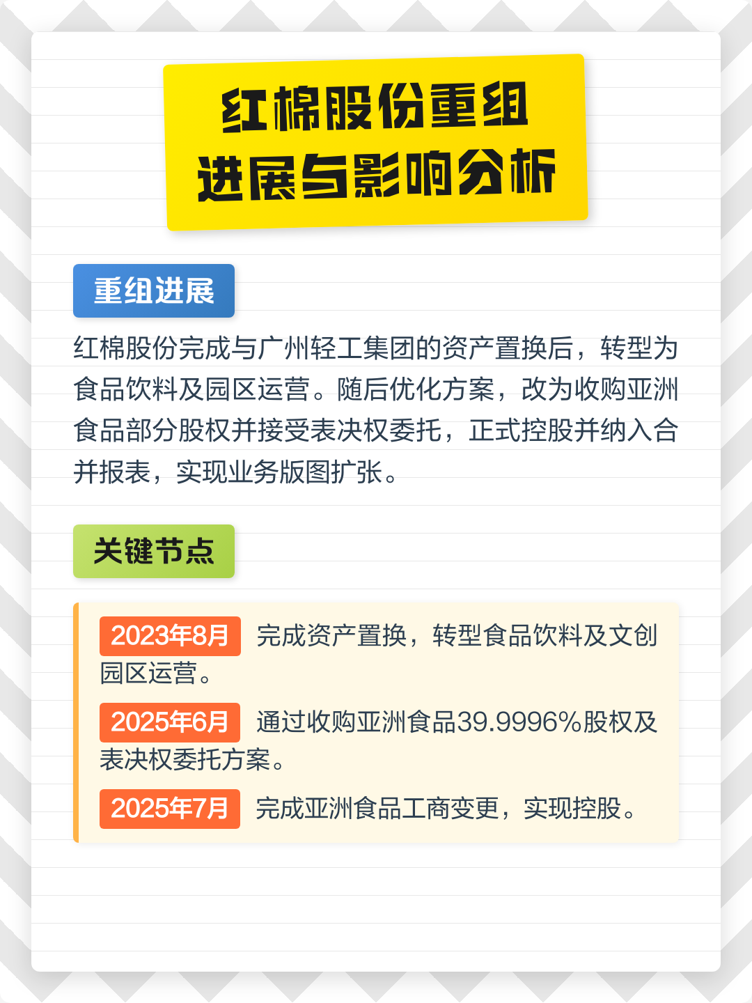 西安市食品资产重组(食品资产重组案例)